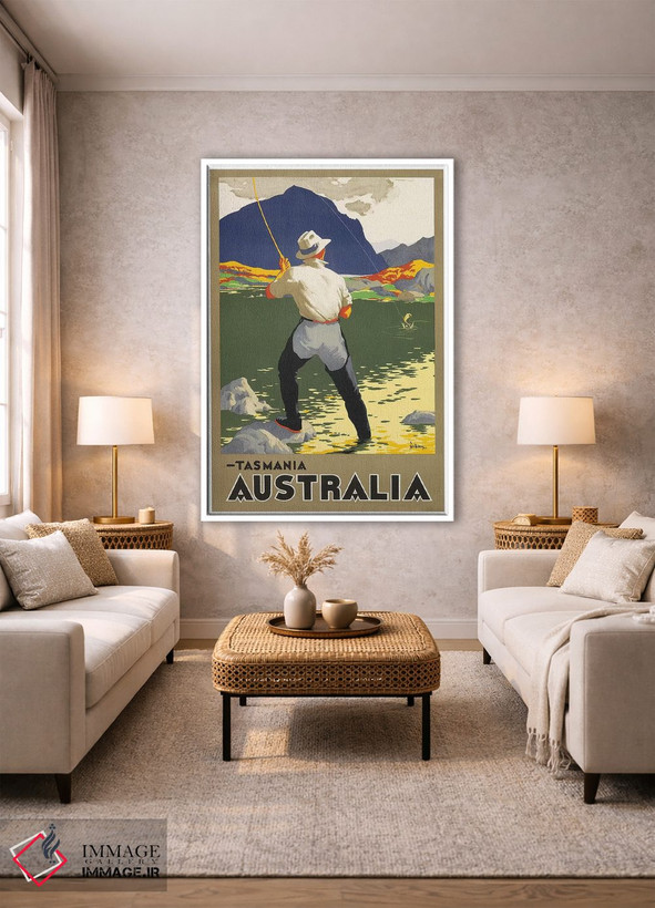 تابلو دکوراتیو Australia,تاسمانی، استرالیا - D1W