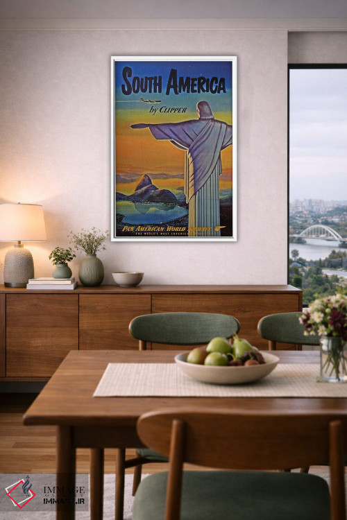 تابلو دکوراتیو آمریکای جنوبی - D5W