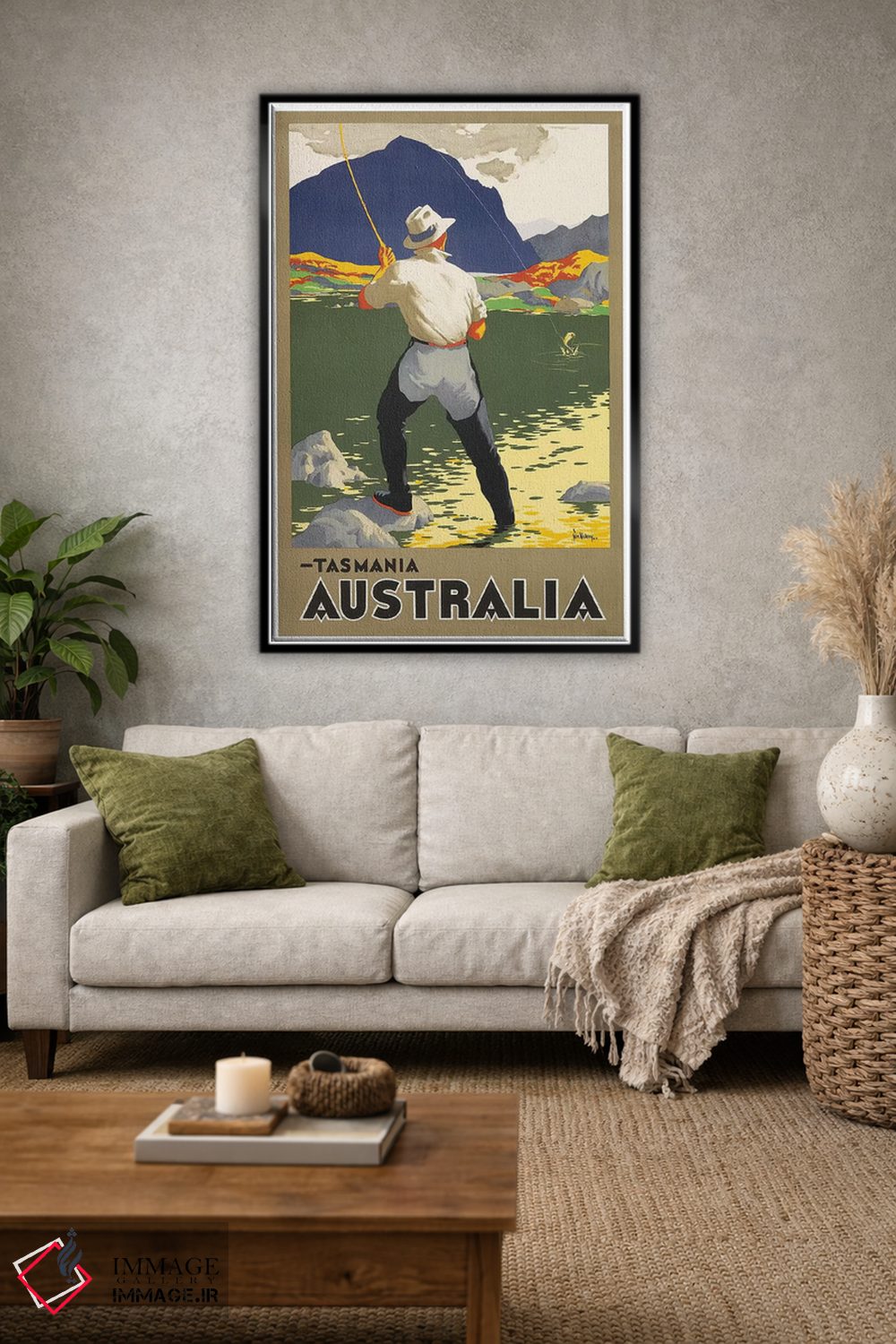 تابلو دکوراتیو Australia,تاسمانی، استرالیا - D2B