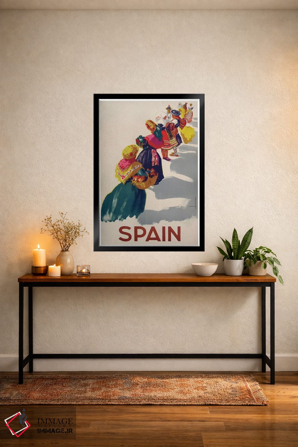 تابلو دکوراتیو اسپانیا دو - D4B