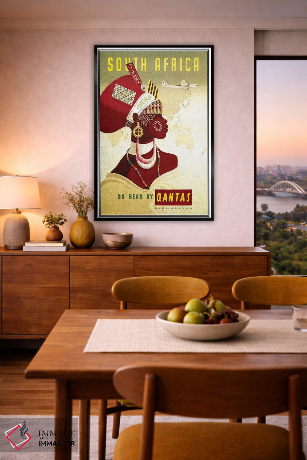 تابلو دکوراتیو آفریقای جنوبی - D6B