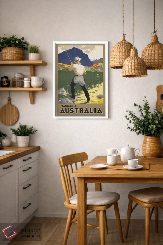 تابلو دکوراتیو Australia,تاسمانی، استرالیا - D3W
