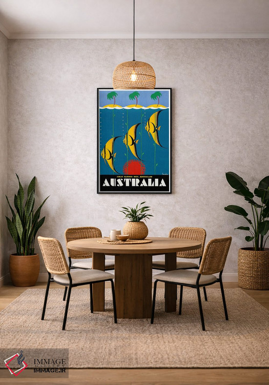 تابلو دکوراتیو استرالیا دو - D4B