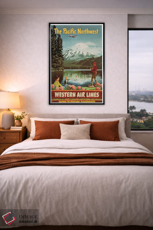 تابلو دکوراتیو شمال غربی اقیانوس آرام - D5B