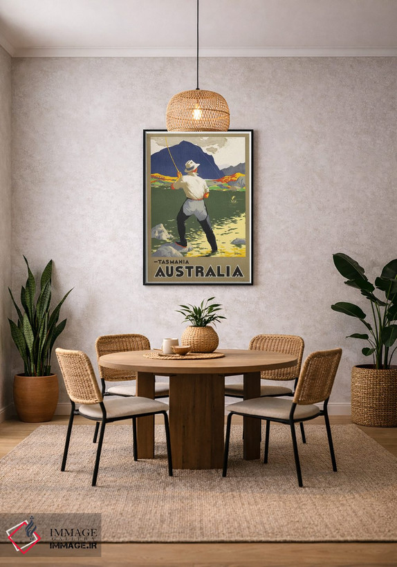تابلو دکوراتیو Australia,تاسمانی، استرالیا - D4B