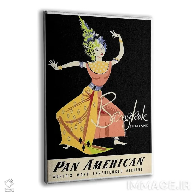 تابلو دکوراتیو Thailand,بانکوک، تایلند - نمای پرسپکتیو محصول