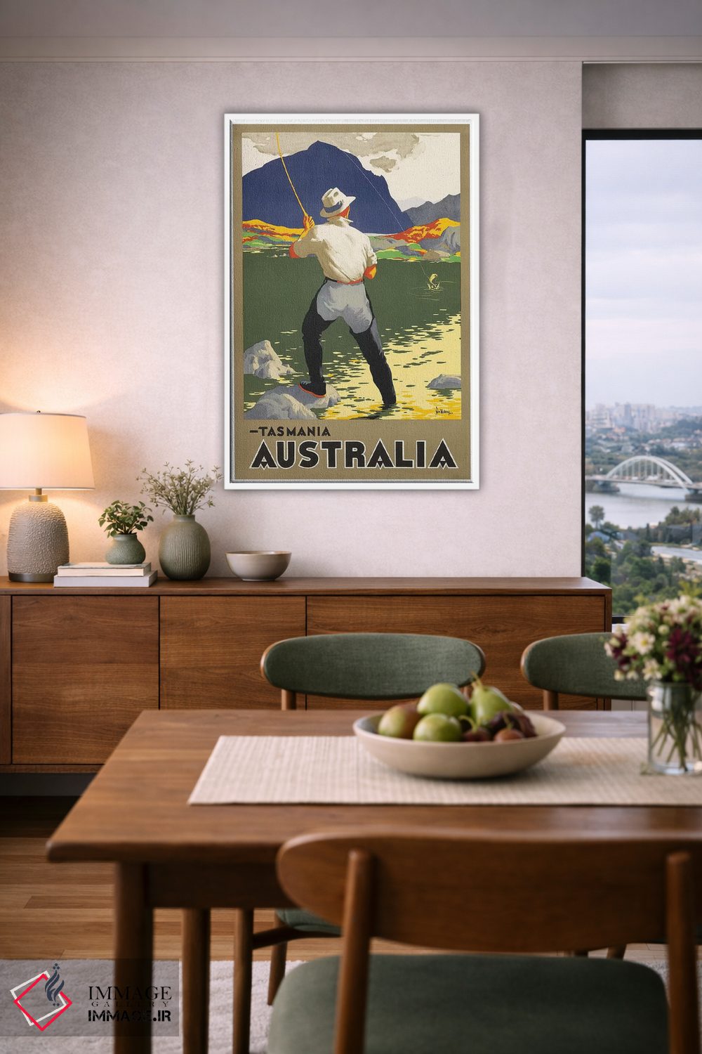 تابلو دکوراتیو Australia,تاسمانی، استرالیا - D6W