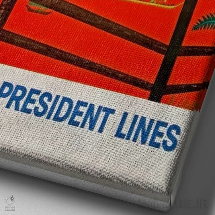 تابلو دکوراتیو Thailand,بانکوک، تایلند - نمای نزدیک بافت بوم