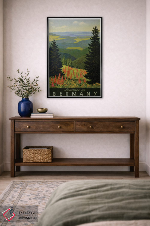 تابلو دکوراتیو تابستان در آلمان - D5B