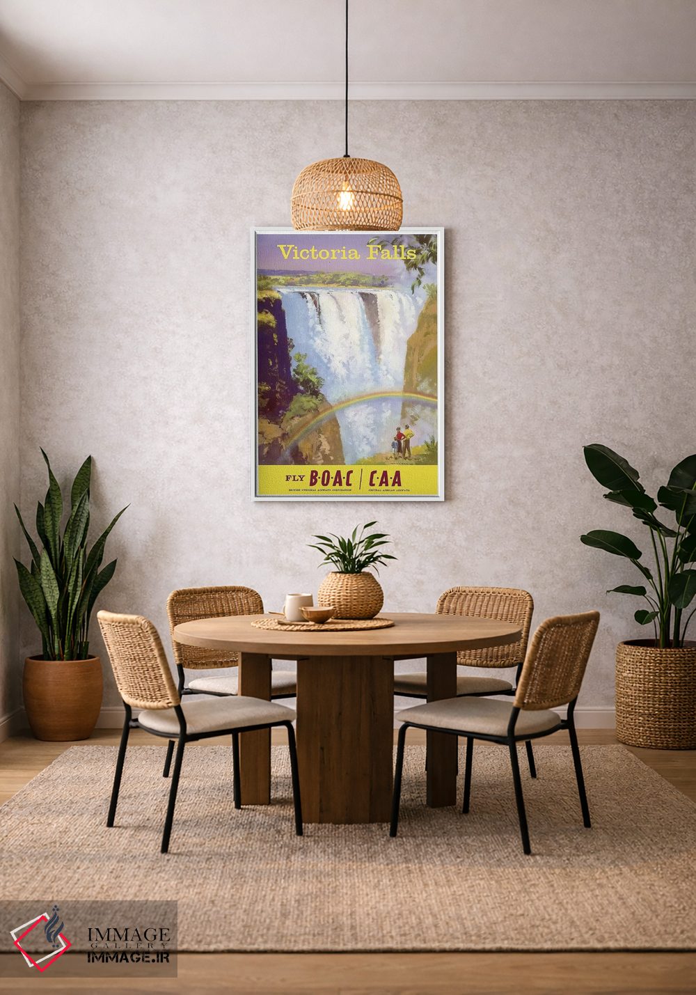 تابلو دکوراتیو آبشار ویکتوریا - D3W
