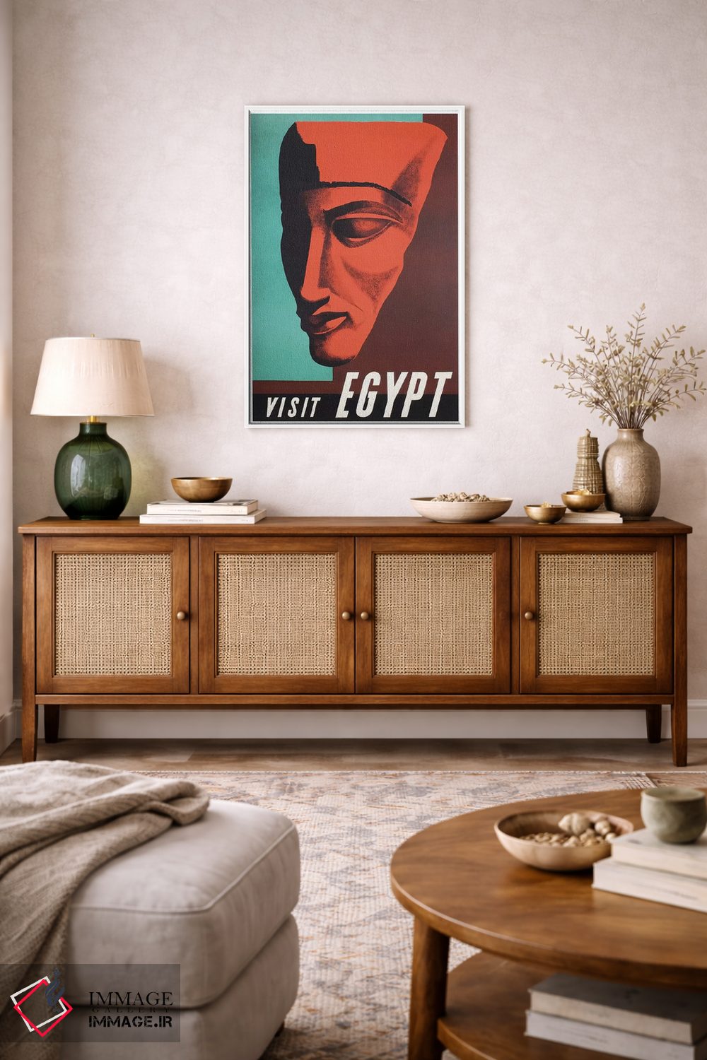 تابلو دکوراتیو بازدید از مصر - D3W