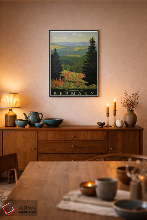 تابلو دکوراتیو تابستان در آلمان - D6B