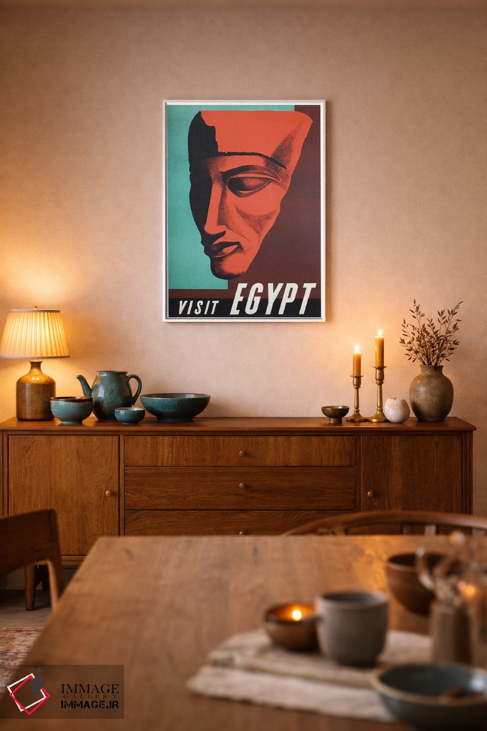 تابلو دکوراتیو بازدید از مصر - D5W