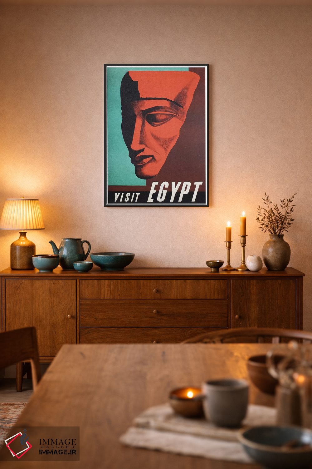 تابلو دکوراتیو بازدید از مصر - D6B