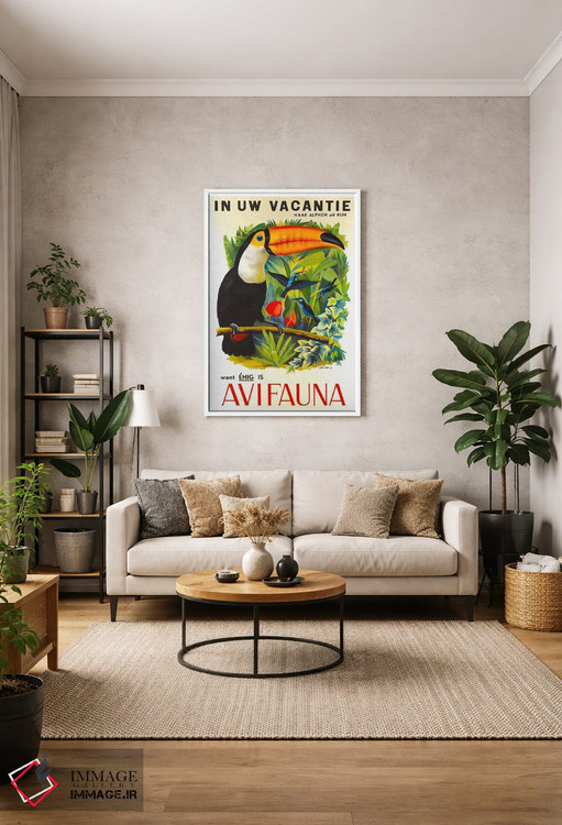 تابلو دکوراتیو پرندگان - D1W