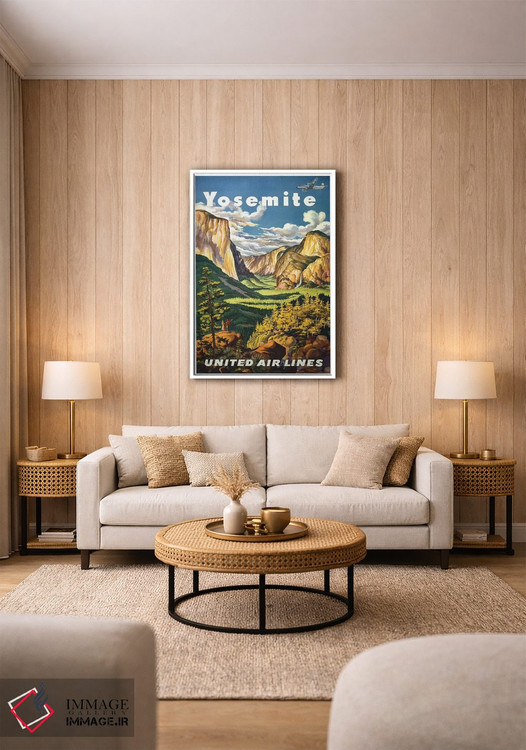 تابلو دکوراتیو پارک ملی یوسیمیتی - D1W
