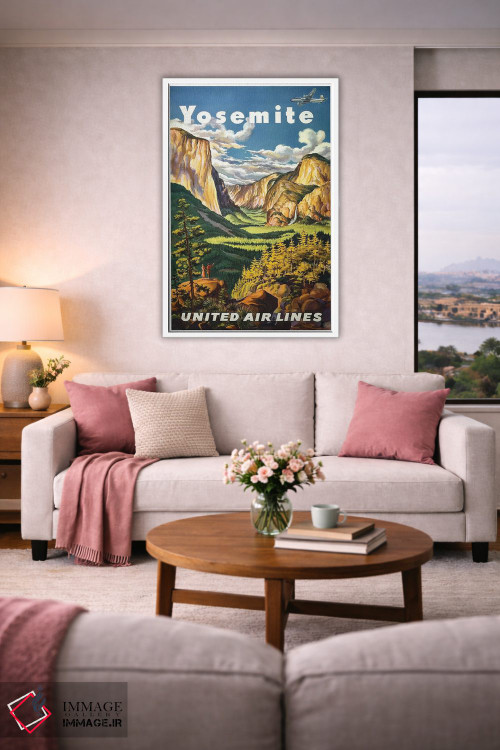 تابلو دکوراتیو پارک ملی یوسیمیتی - D2W