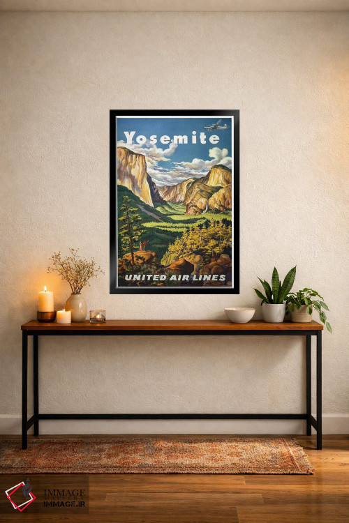 تابلو دکوراتیو پارک ملی یوسیمیتی - D6B
