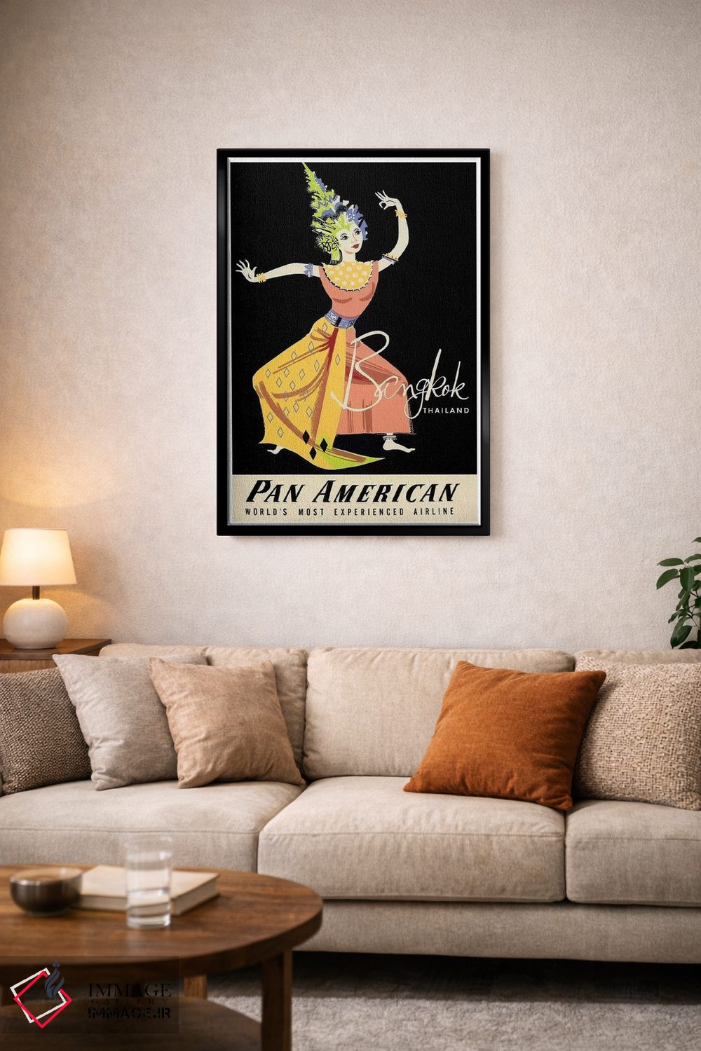 تابلو دکوراتیو Thailand,بانکوک، تایلند - D4B