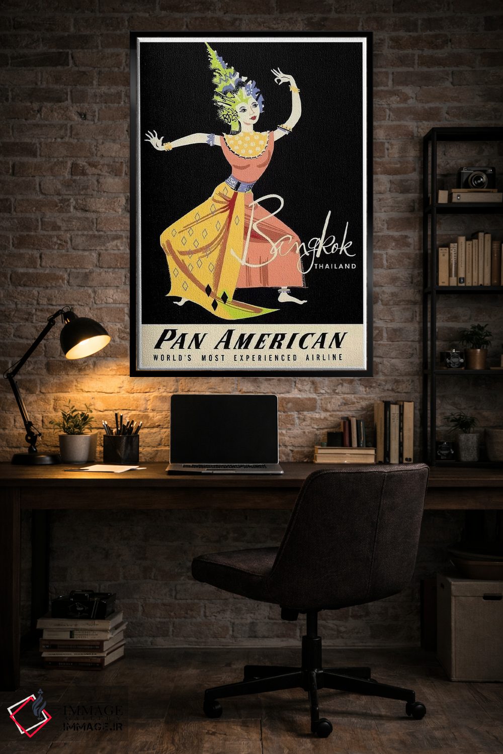 تابلو دکوراتیو Thailand,بانکوک، تایلند - D5B