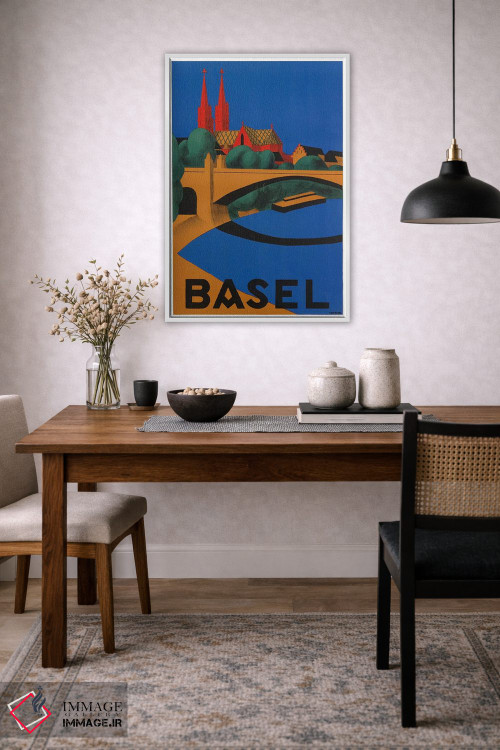 تابلو دکوراتیو Switzerland,بازل، سوئیس - D2W