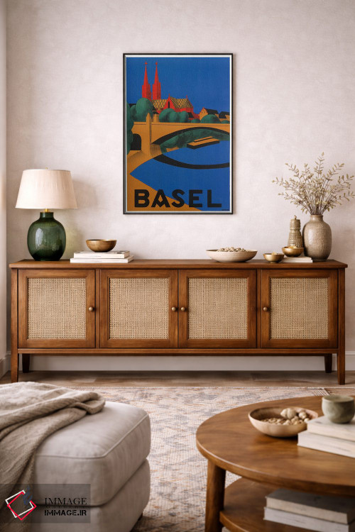 تابلو دکوراتیو Switzerland,بازل، سوئیس - D4B