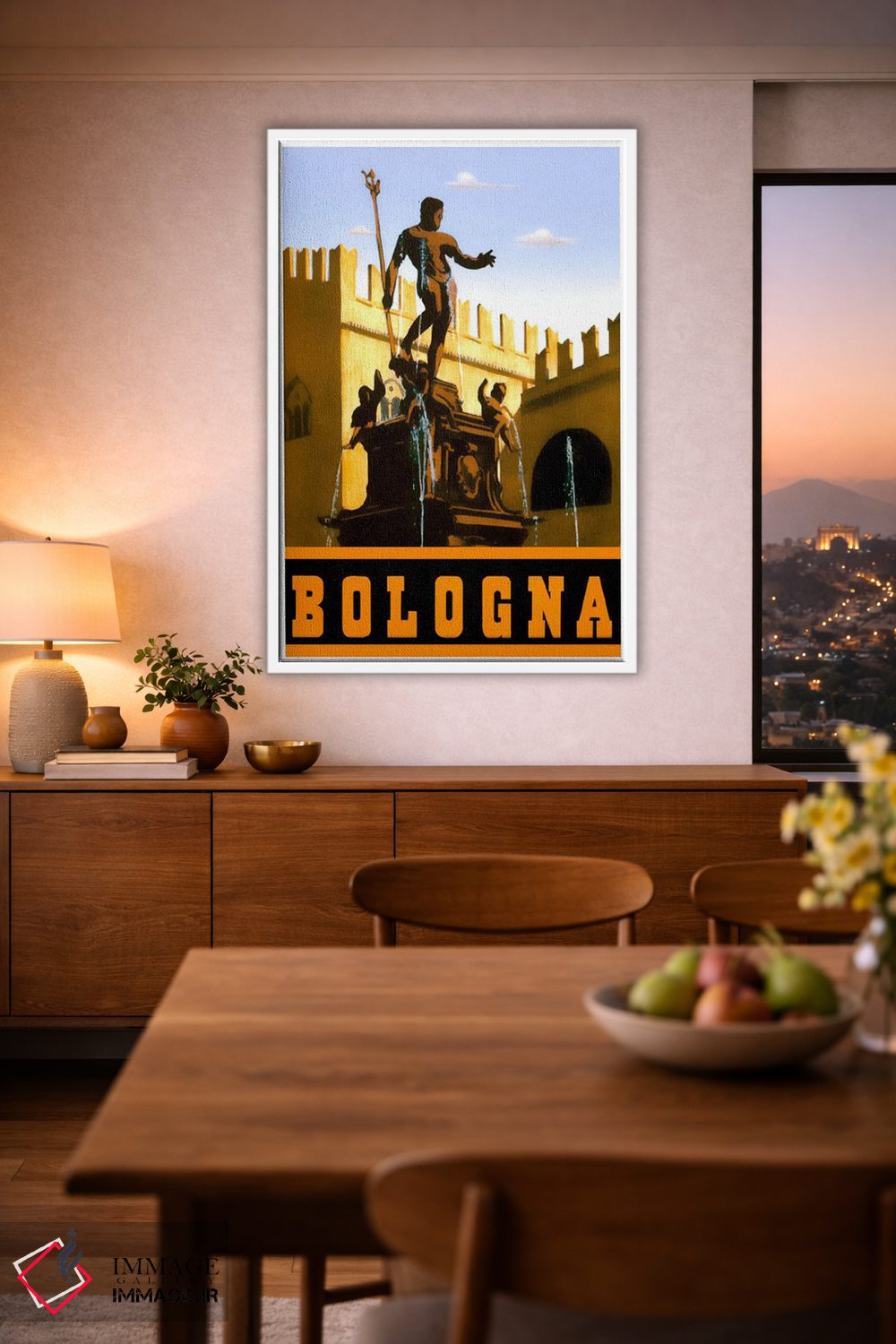 تابلو دکوراتیو بولونیا - D1W