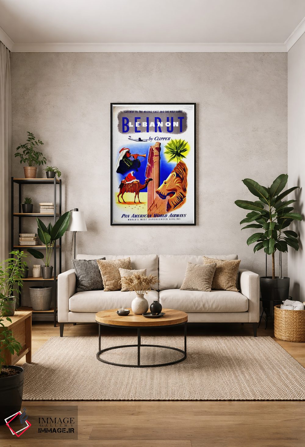 تابلو دکوراتیو Lebanon,بیروت، لبنان - D1B