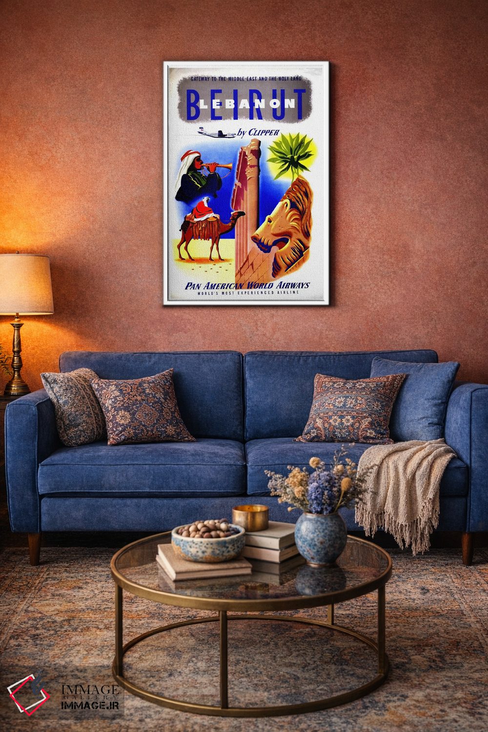 تابلو دکوراتیو Lebanon,بیروت، لبنان - D3W