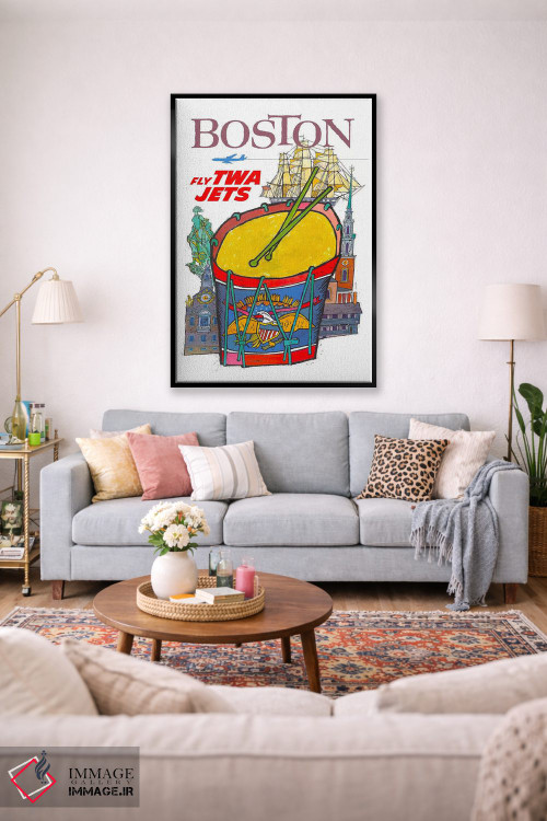 تابلو دکوراتیو بوستون - D1B