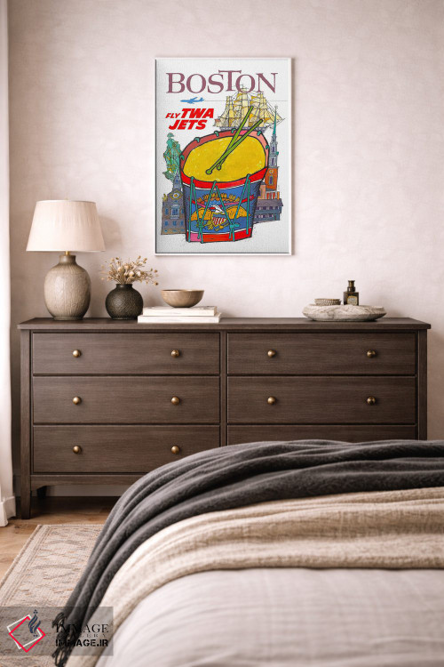 تابلو دکوراتیو بوستون - D3W