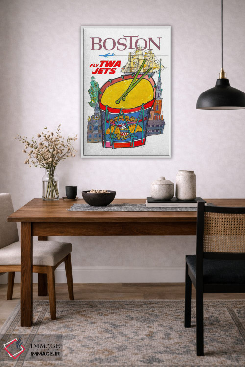 تابلو دکوراتیو بوستون - D4W