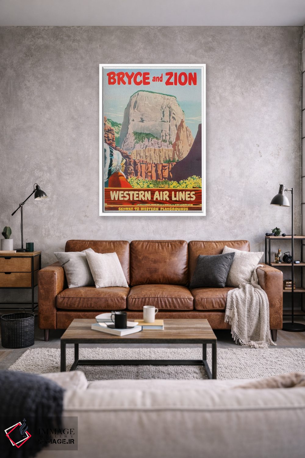 تابلو دکوراتیو برایس و زایان - D1W