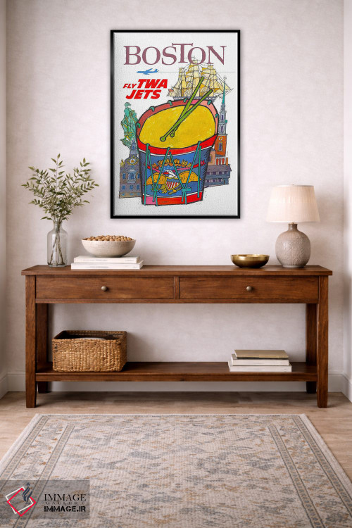 تابلو دکوراتیو بوستون - D5B