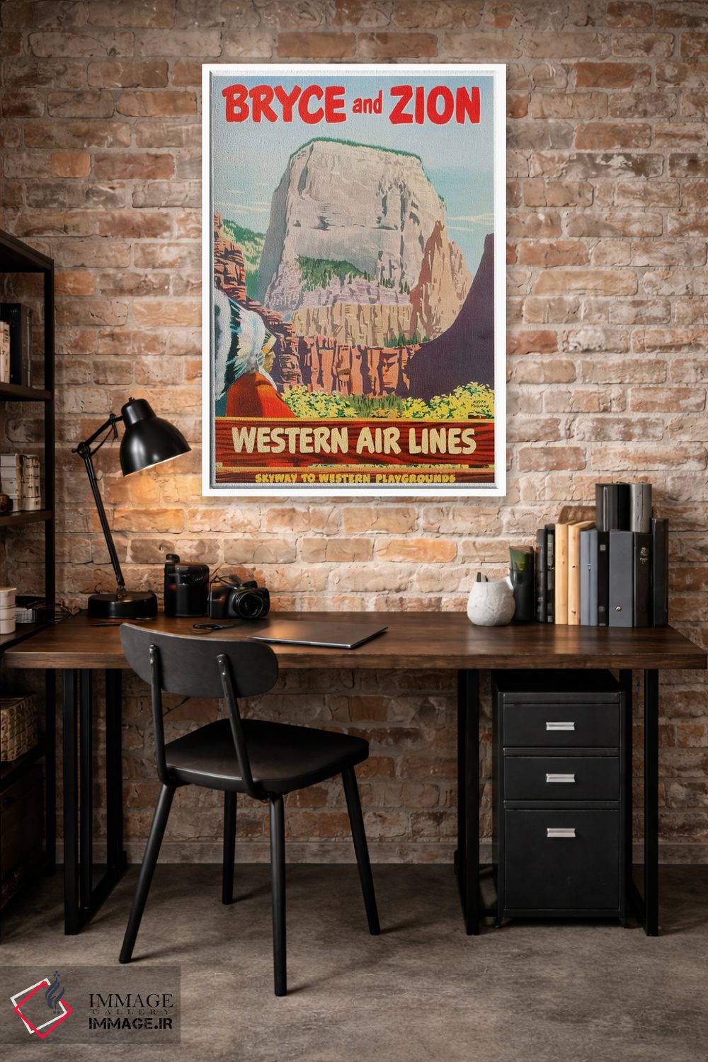 تابلو دکوراتیو برایس و زایان - D3W