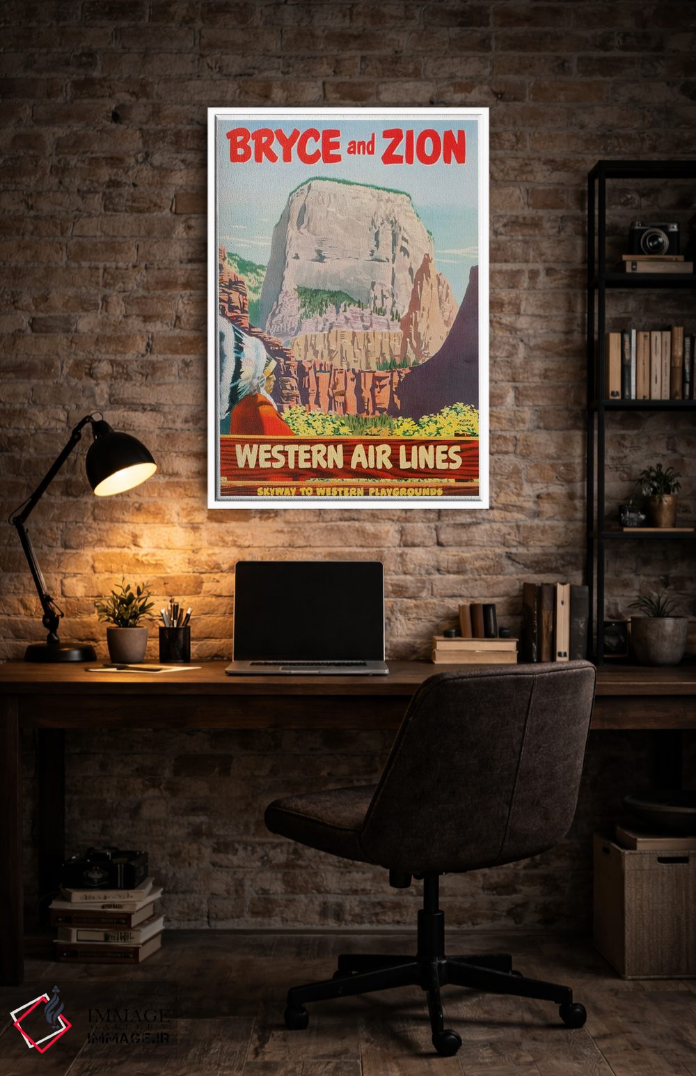 تابلو دکوراتیو برایس و زایان - D4W