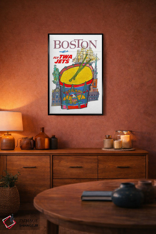 تابلو دکوراتیو بوستون - D6B