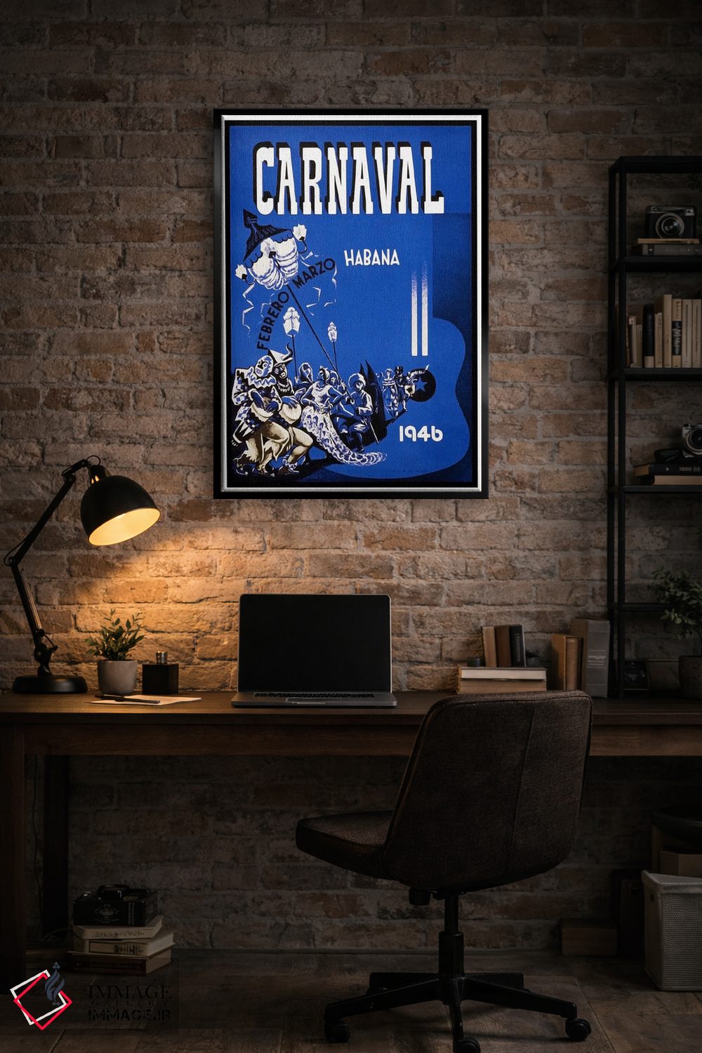تابلو دکوراتیو Febrero-Marzo 1946,کارناوال: هاوانا، فوریه-مارس ۱۹۴۶ - D4B