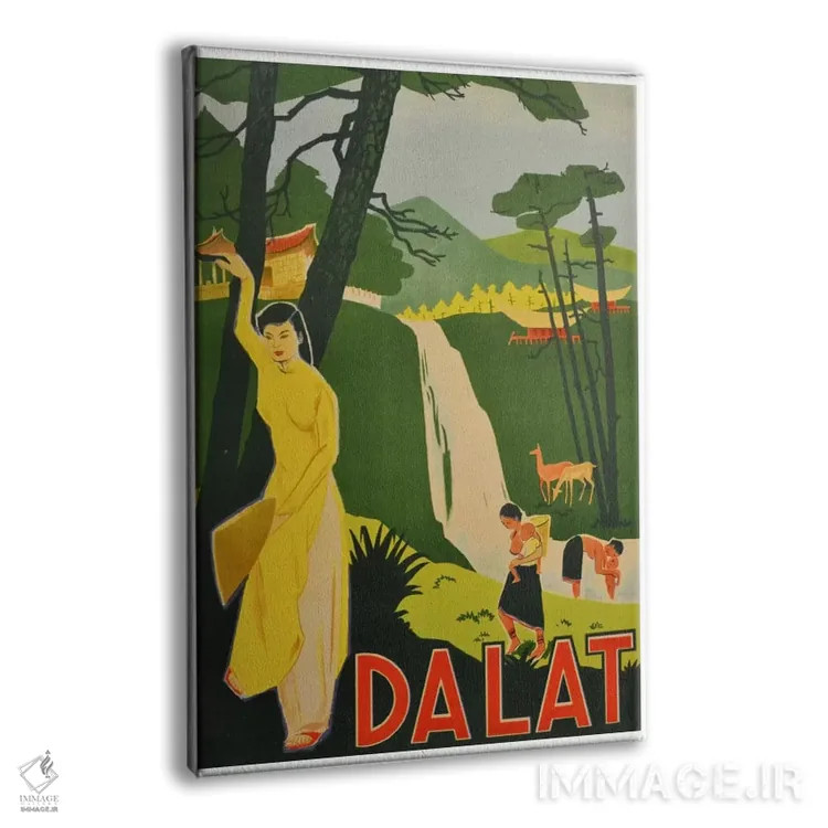 تابلو دکوراتیو Vietnam,دالات، ویتنام - نمای پرسپکتیو محصول