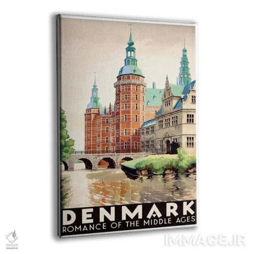 تابلو دکوراتیو دانمارک: افسون قرون وسطی - نمای پرسپکتیو محصول