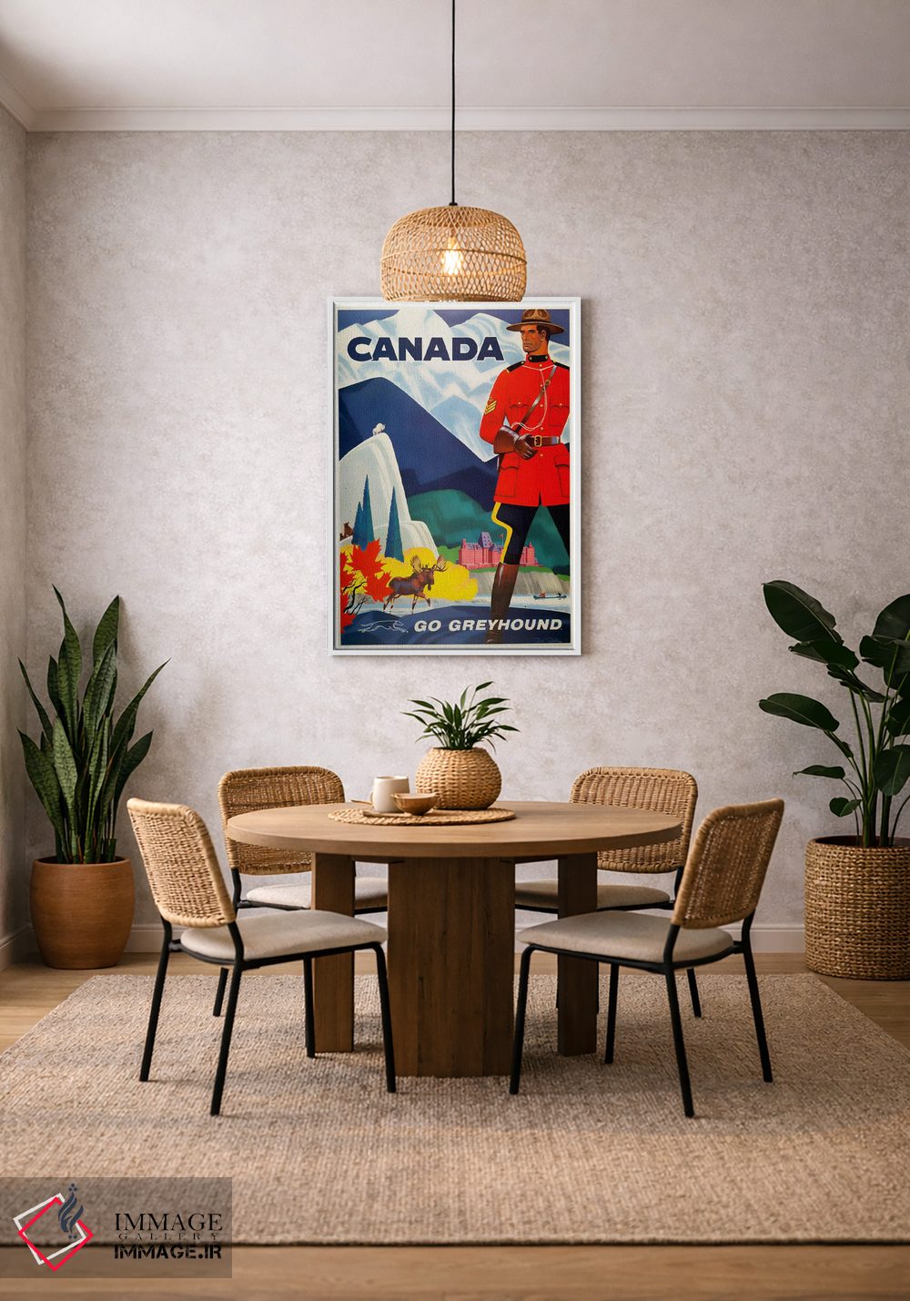 تابلو دکوراتیو کانادا - D2W