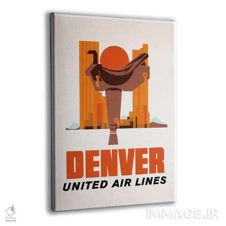 تابلو دکوراتیو دنور - نمای پرسپکتیو محصول