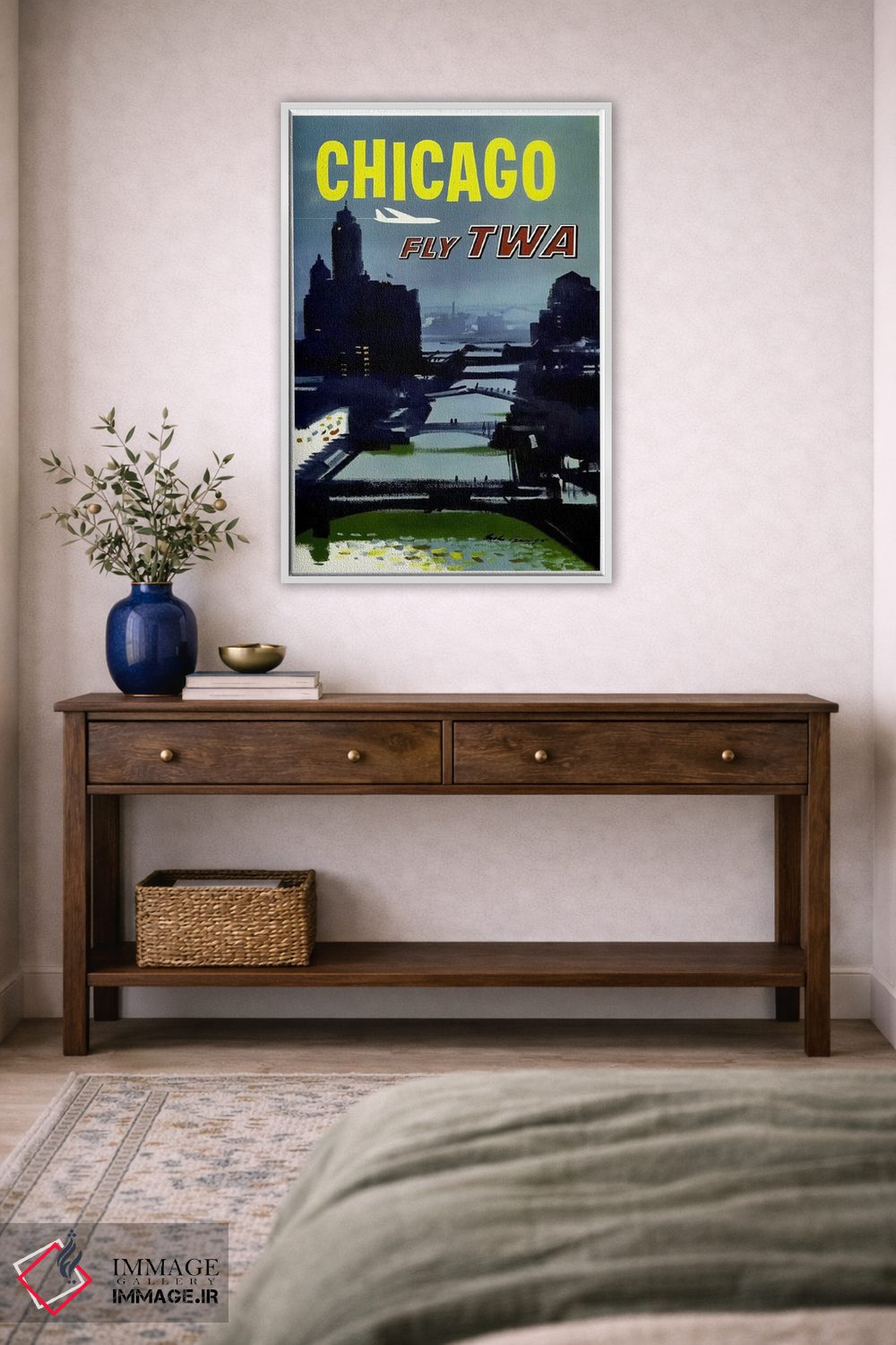 تابلو دکوراتیو شیکاگو - D3W