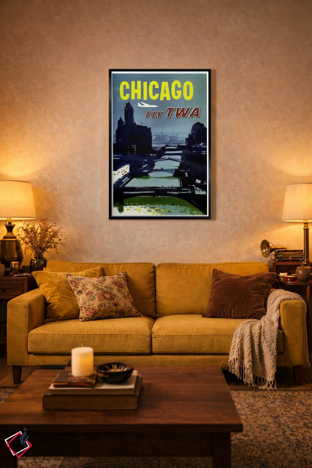 تابلو دکوراتیو شیکاگو - D4B