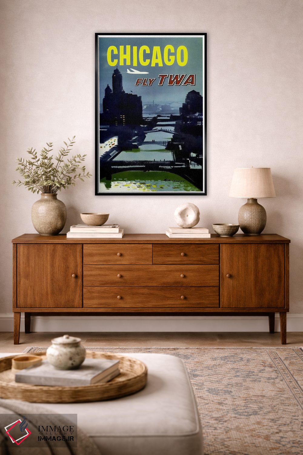 تابلو دکوراتیو شیکاگو - D5B