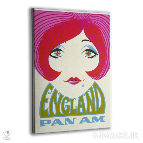 تابلو دکوراتیو انگلستان - نمای پرسپکتیو محصول