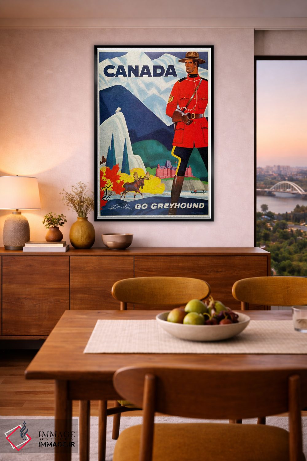 تابلو دکوراتیو کانادا - D6B