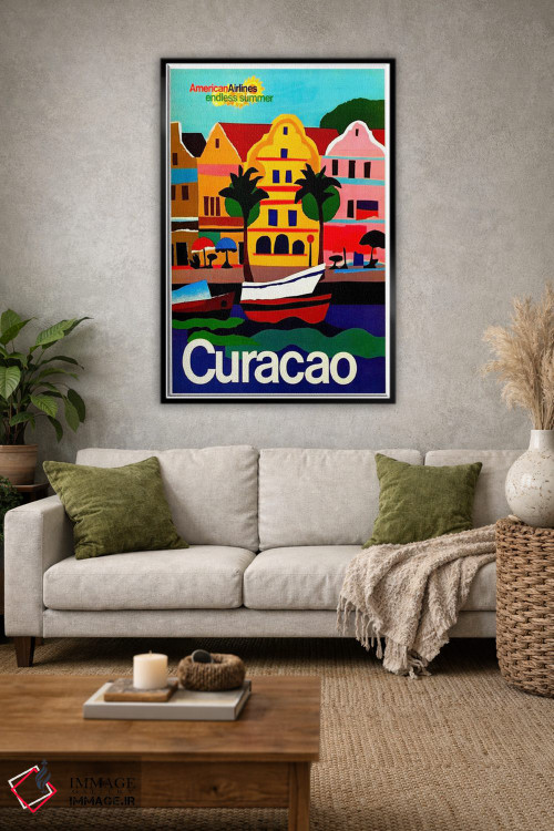 تابلو دکوراتیو کوراسائو - D1B