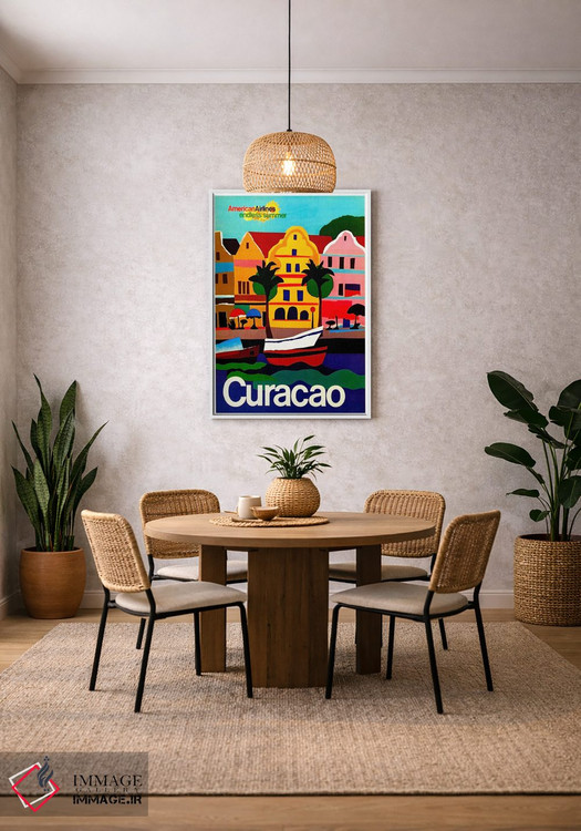 تابلو دکوراتیو کوراسائو - D3W