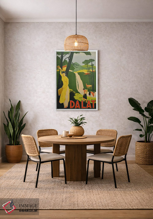 تابلو دکوراتیو Vietnam,دالات، ویتنام - D3W